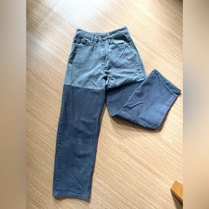 Stylenanda straight two tone pants
